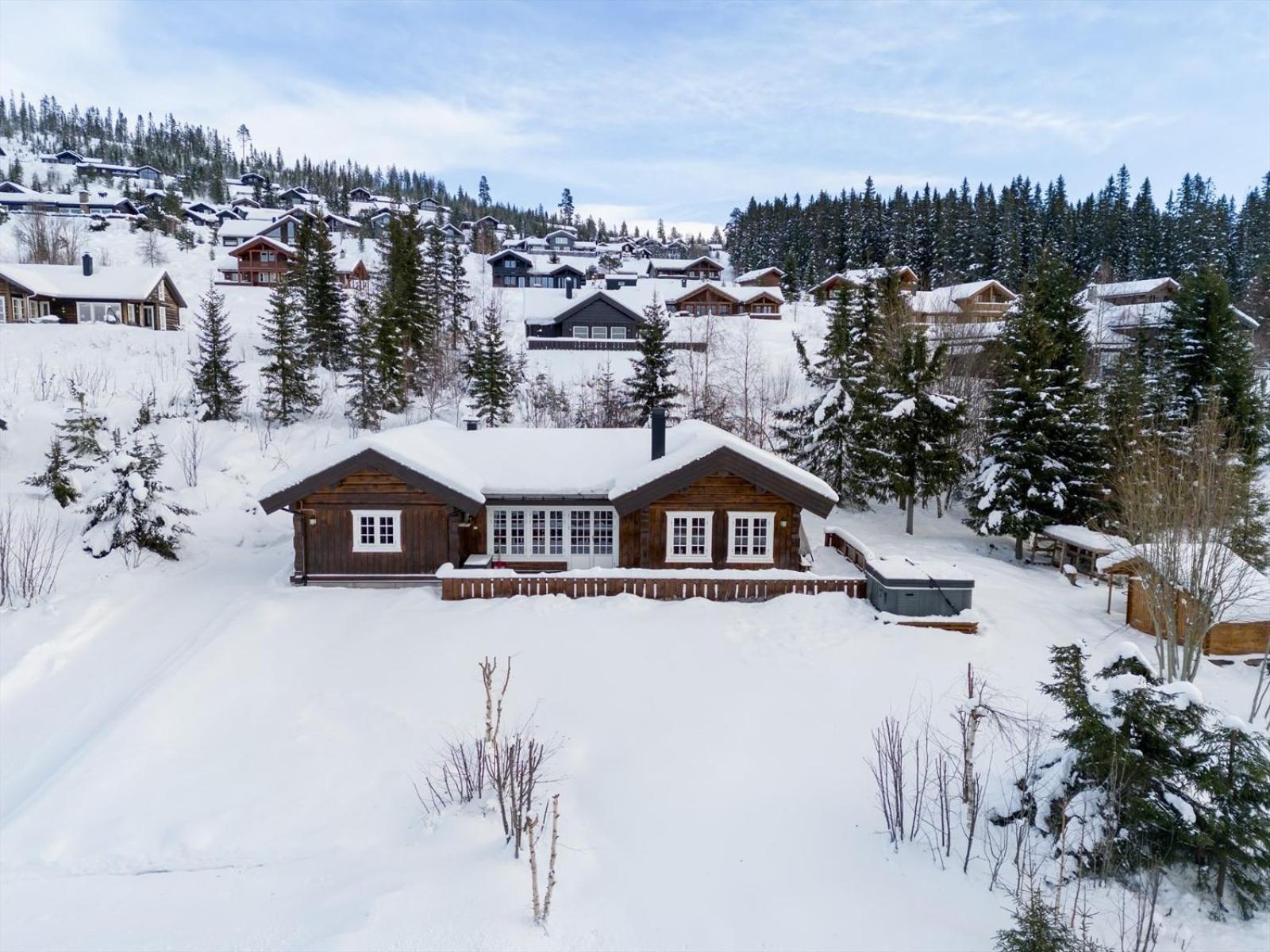 Reveenka - Cabin In Trysil With Jacuzzi For Rent Bagian luar foto